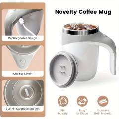 Colorful Automatic Coffee Stirring Mug