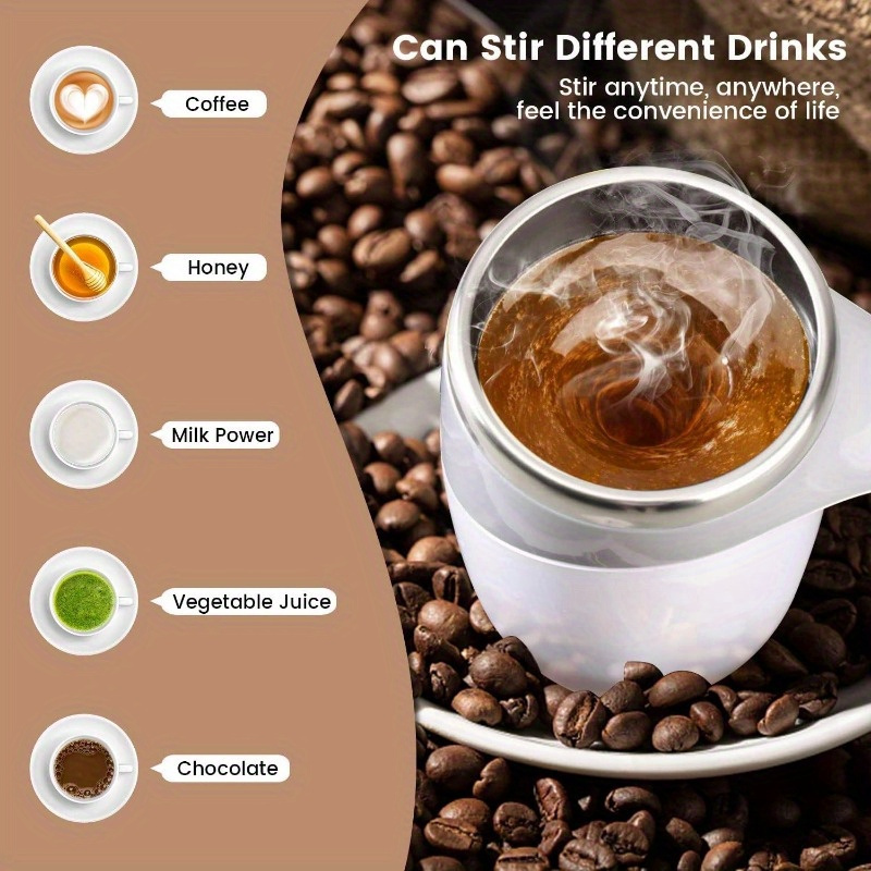 Colorful Automatic Coffee Stirring Mug