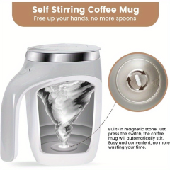 Colorful Automatic Coffee Stirring Mug