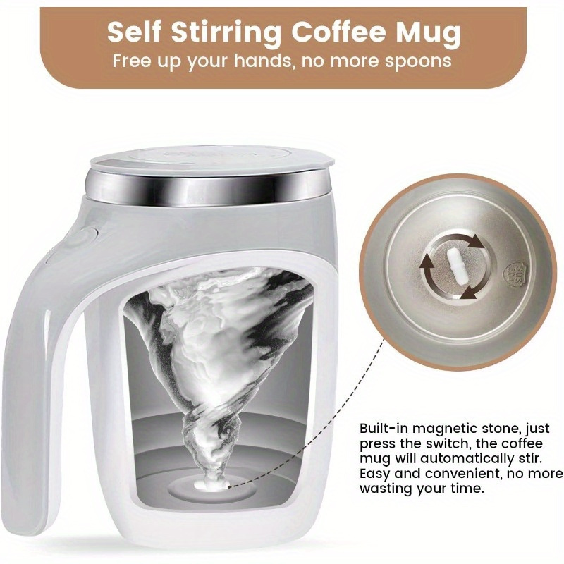 Colorful Automatic Coffee Stirring Mug