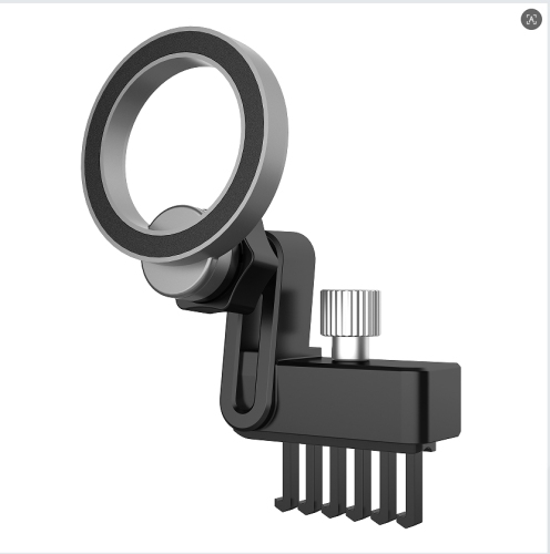 Car Air Outlet Magnetic Phone Holder Suitable for Tesla Model 3/Y Magsafe Holder Car Holder, Seamless Base with Magsafe Magnetic Ring Holder for All iPhone and iPad