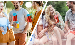 RUNDON Soda Can Lid, Reusable Can Sealing Lid with Straw | BPA-Free | Leak-proof Design | Suitable for all standard cans | Convenient drinking and environmentally friendly choice