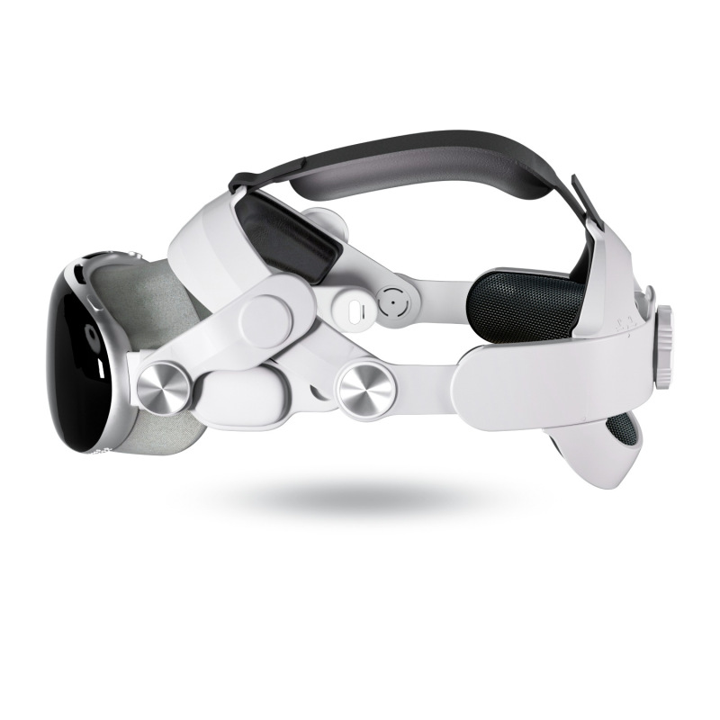 Adjustable Elite headband compatible with Apple Vision Pro reduces head pressure, improves comfort and enhances immersion