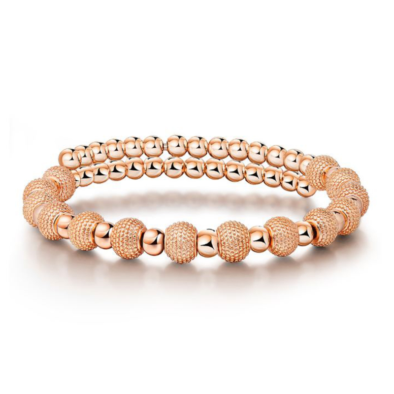 "Emma Manor 18k Gold Plated Beans Cuff Bangle for Women "