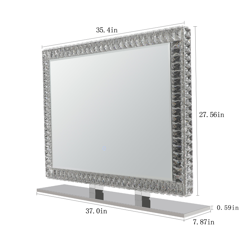 LED Vanity Mirror with Touch ON/Off Dimmer