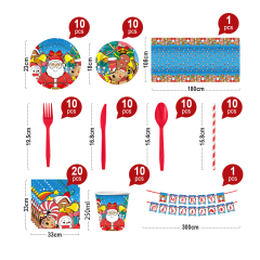 AI4380/Christmas 10 piece set