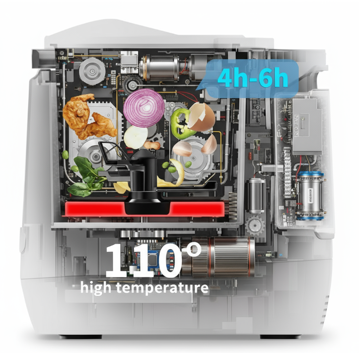 moreborn/ food recycler/ food waste composter 4L
