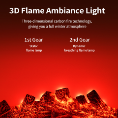 Flame Heater Small Household Simulation Of Carbon Fire Heater