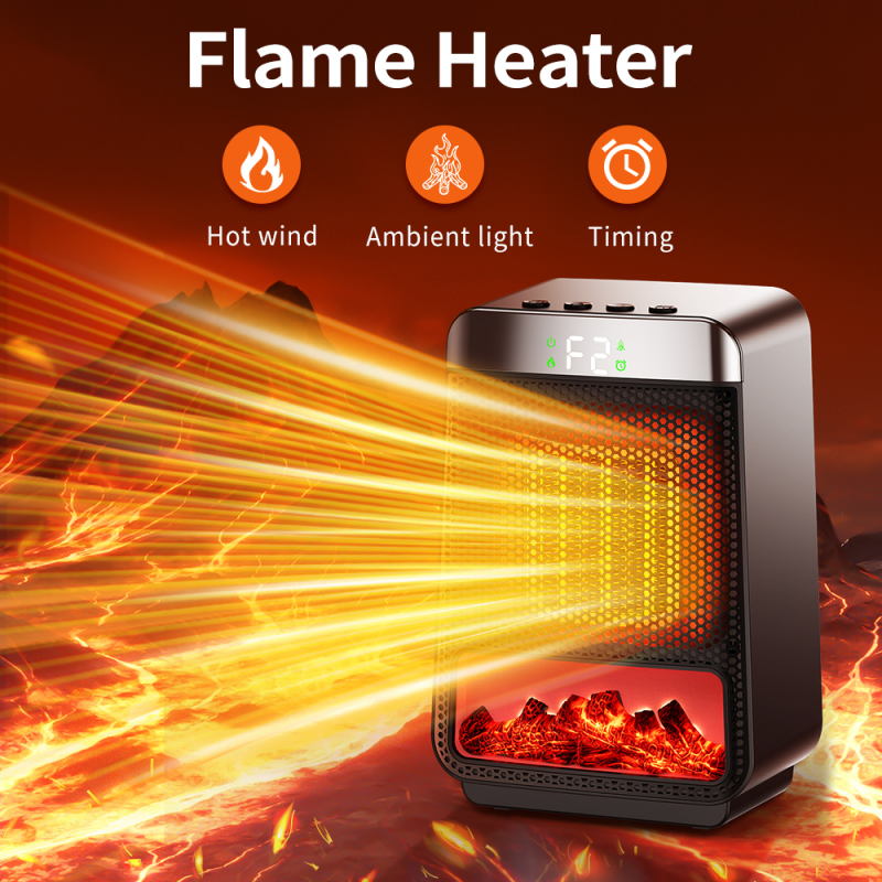 Flame Heater Small Household Simulation Of Carbon Fire Heater