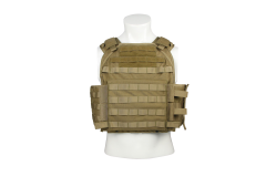Tactical Nylon 600D QR Lightweight Breathable Tactical Airsoft Vest with Adjustable Straps
