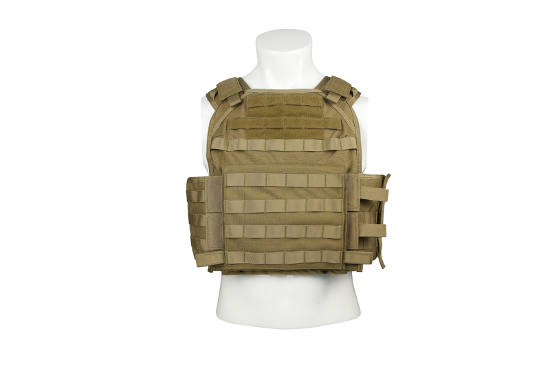 Tactical Nylon 600D QR Lightweight Breathable Tactical Airsoft Vest with Adjustable Straps