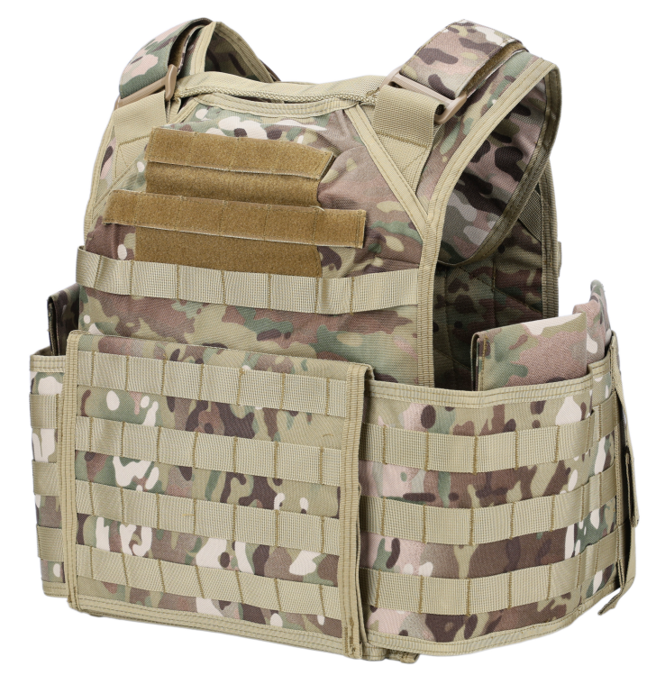 Tactical Nylon 600D QR Lightweight Breathable Tactical Airsoft Vest with Adjustable Straps