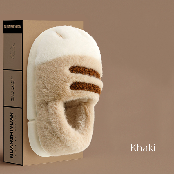 Cute Plush Cat Slippers - Cozy and Warm - Ultra-soft - Adorable Design