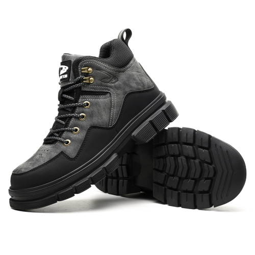 Hiking boots Plus Size Men's Classic Steel Toe & Puncture Proof Safety Shoes Comfy Non Slip Durable Industrial & Constructional Footwear