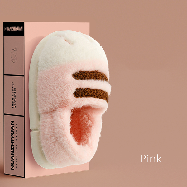 Cute Plush Cat Slippers - Cozy and Warm - Ultra-soft - Adorable Design