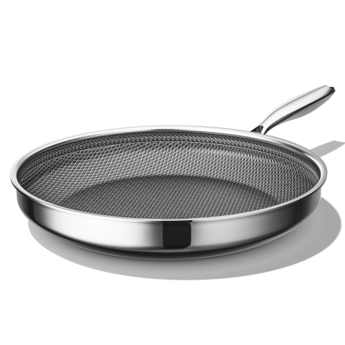 Zeropan Hybrid Nonstick 8 Inch Frying Pan,Non stick Frying Pan,Stay-Cool Handle, Dishwasher-Friendly, Oven-Safe Up to 600°F, Induction Ready, Compatible with All Cooktops