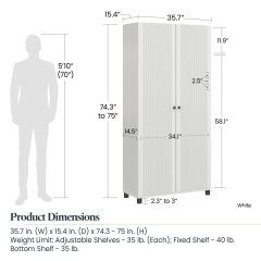 Utility Storage Cabinet