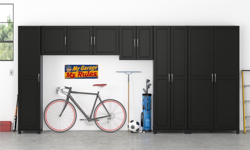 改SystemBuild Evolution Kendall 24" Utility Storage Cabinet - White