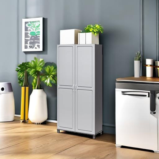 改Systembuild Evolution Kendall 36" Utility Storage Cabinet, Black