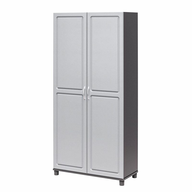 改Systembuild Evolution Kendall 36" Utility Storage Cabinet, Black