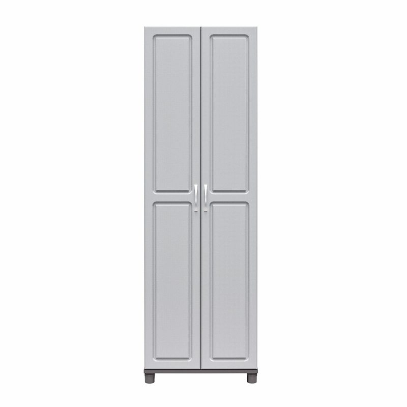 改SystemBuild Evolution Kendall 24" Utility Storage Cabinet - White