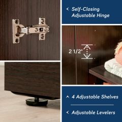 Two Door Storage Cabinet/Pantry Cabinet