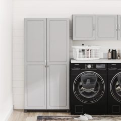 改Systembuild Evolution Kendall 36" Utility Storage Cabinet, Black