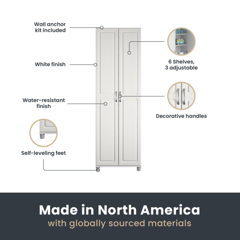 Evolution Kendall 24" Utility Storage Cabinet