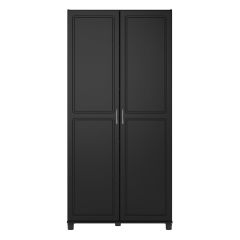 改Systembuild Evolution Kendall 36" Utility Storage Cabinet, Black