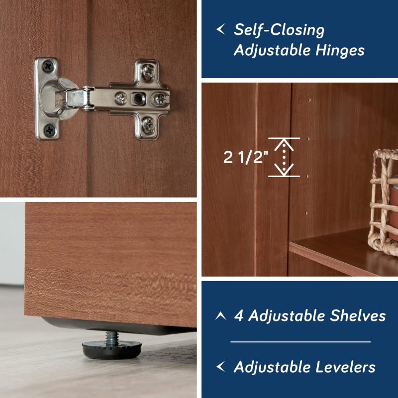 Two Door Storage Cabinet/Pantry Cabinet