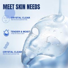 MMV Collagen Face Mask 4-Pack Bio-Collagen Real Deep Overnight Mask for Women’s Skincare Deep Hydration & Pore Tightening Facial Mask