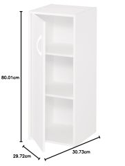 改ClosetMaid, Dark Cherry 1307 Stackable 2-Door Organizer