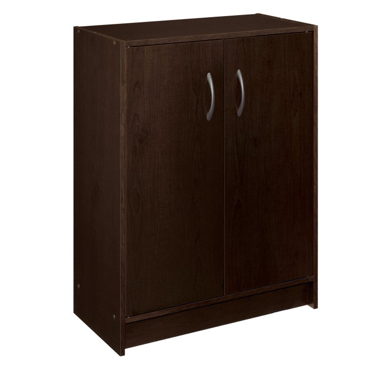 改ClosetMaid, Dark Cherry 1307 Stackable 2-Door Organizer