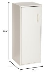 改ClosetMaid, Dark Cherry 1307 Stackable 2-Door Organizer
