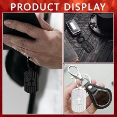 DuoDiner Graduation Christian Gifts - Keychain Gifts for Men Religious Mens Gifts