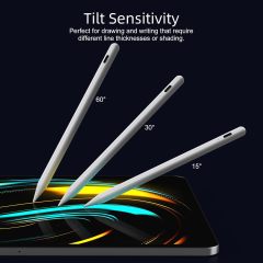 Stylus Pen for iPad 6th-11th Generation-2X Fast Charge Active Pencil Compatible with 2018-2026 Apple iPad Pro 11"/12.9"/M4, iPad Air 3/4/5/M2/M3/M4,iPad mini 5/6/7 Gen-White