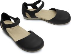 Rihero Summer Casual Closed Toe Sandals Women Comfortable Footbed Arch Support Flat Sandals with Adjustable Strap