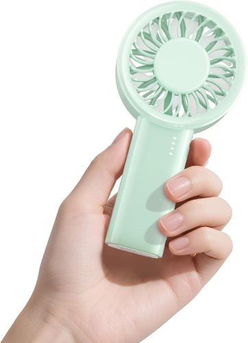 Handheld Portable Electric Fan-USB Recharge 8.5H Mini Pocket Travel Fan