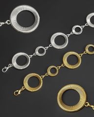 Fashion Ladies Waist Chain, Chunky Metal Chain Belts for Women