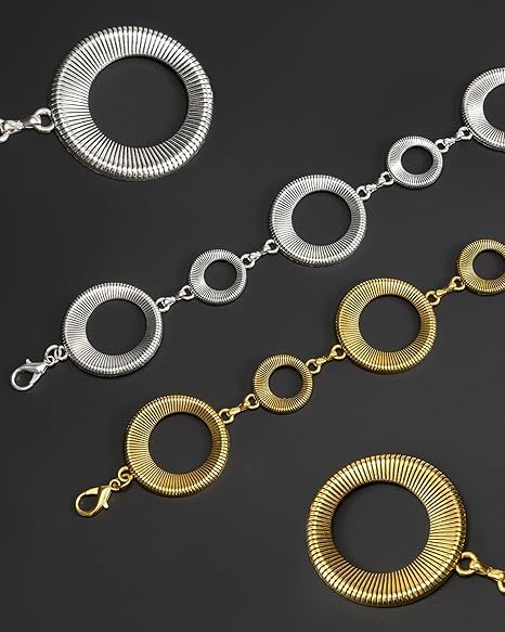 Fashion Ladies Waist Chain, Chunky Metal Chain Belts for Women