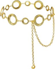 Fashion Ladies Waist Chain, Chunky Metal Chain Belts for Women