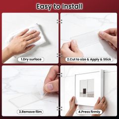NULTAT Strong Double Sided Tape Heavy Duty, Nano Reusable, Removable, Washable Double Stick Tape for Wall, Multipurpose Clear Adhesive High Temperature Tape 1.18" x 120" (10 Feet)