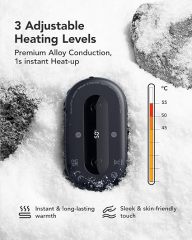Alloy Hand Warmers, 2 Packs - Instant Heating UP 131°F Heat, 7000 mAh Reusable Pocket Heater - 15 Hour Heat for Outdoor Activities for Hiking, Skiing, Hunting, Camping