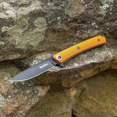 SMITH’S 4-Inch Pocket Knife, Aluminum Handle