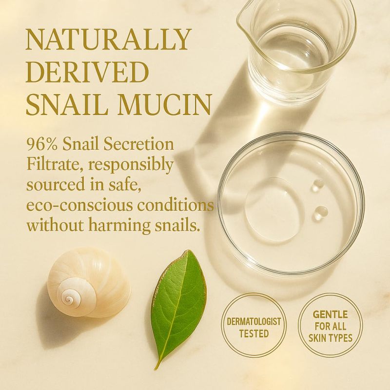 Advanced Snail 96% Mucin Power Essence 120ml, Neatique SE96 Hydrating &amp; Repairing Snail Mucin Serum for Face with Snail Secretion Filtrate for Wrinkles &amp; Dull Skin &amp; Fine Lines, 4 fl.oz