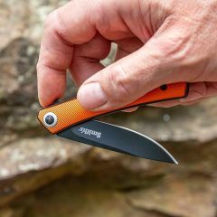 SMITH’S 4-Inch Pocket Knife, Aluminum Handle