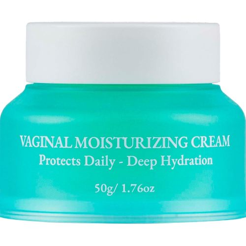 Natural Vaginal Moisturizer Cream, Vulva Balm for Dryness, Itching, Redness and Irritation, Organic Vulva Cream for Menopause Support, No Fragrance, 1.76 oz