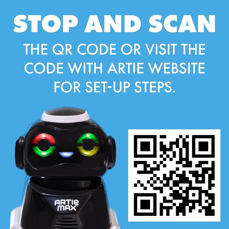 Educational Insights Artie Max the Coding &amp; Drawing Robot - STEM Robot Toys &amp; Coding for Kids, Learn Programming and Robotics, Programmable Interactive Toy for Boys and Girls Ages 8+