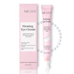 Hyaluronic Acid Firming Eye Cream, Daily Eye Treatment Cream, Unde Eye Cream for Dark Circles & Wrinkles, Anti-Aging & 24H Hydration, 0.5 oz