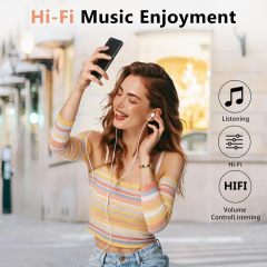 KikoSaka USB C to 3.5mm Audio Adapter 2 in 1 USBC to Headphone Jack Adapter with PD Fast Charging Dongle Cable Type C to Aux for iPhone 17 16 15, Galaxy